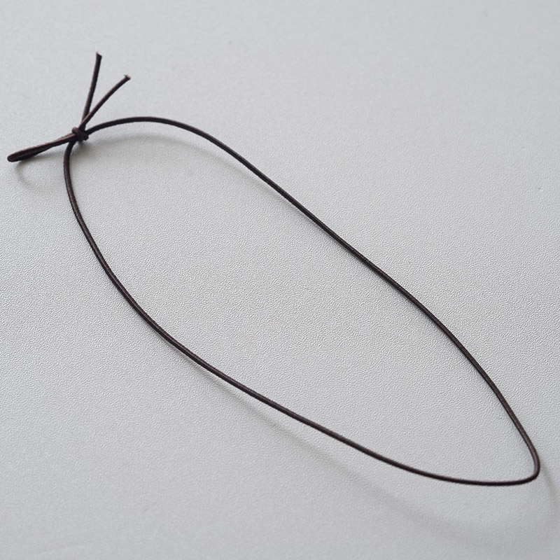 cotta 片花結びワンタッチゴム ブラウン 30本入 99765 1箱(ご注文単位1箱)【直送品】