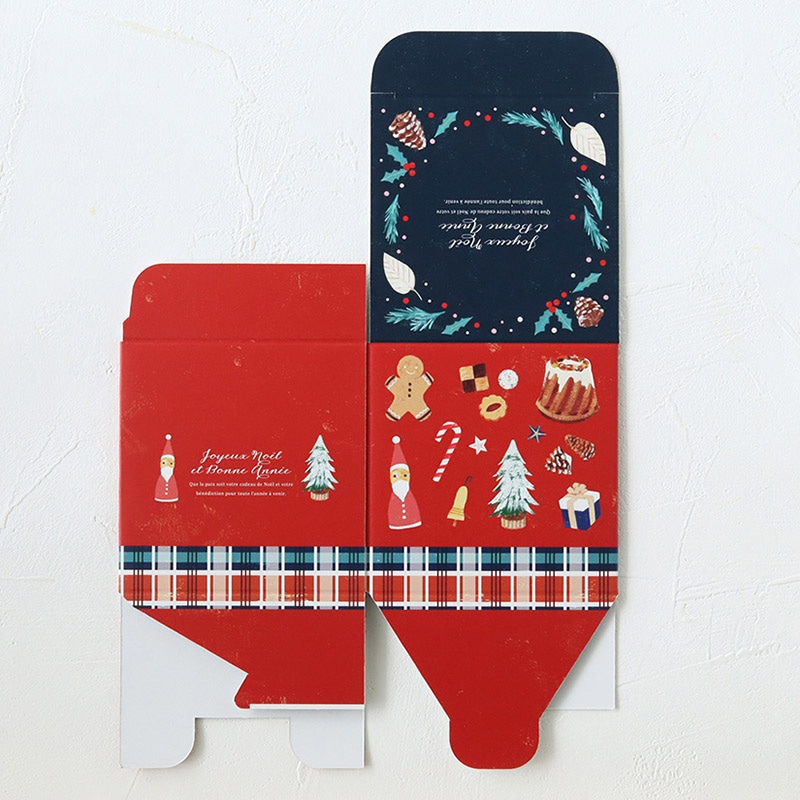 cotta ギフト箱 クリスマスのおたのしみ 99779 20枚/束(ご注文単位25束)【直送品】