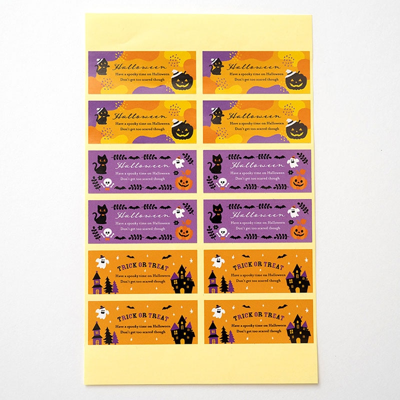 cotta シール ハロウィンパレット 3柄×4片 99873 10枚/束(ご注文単位1束)【直送品】