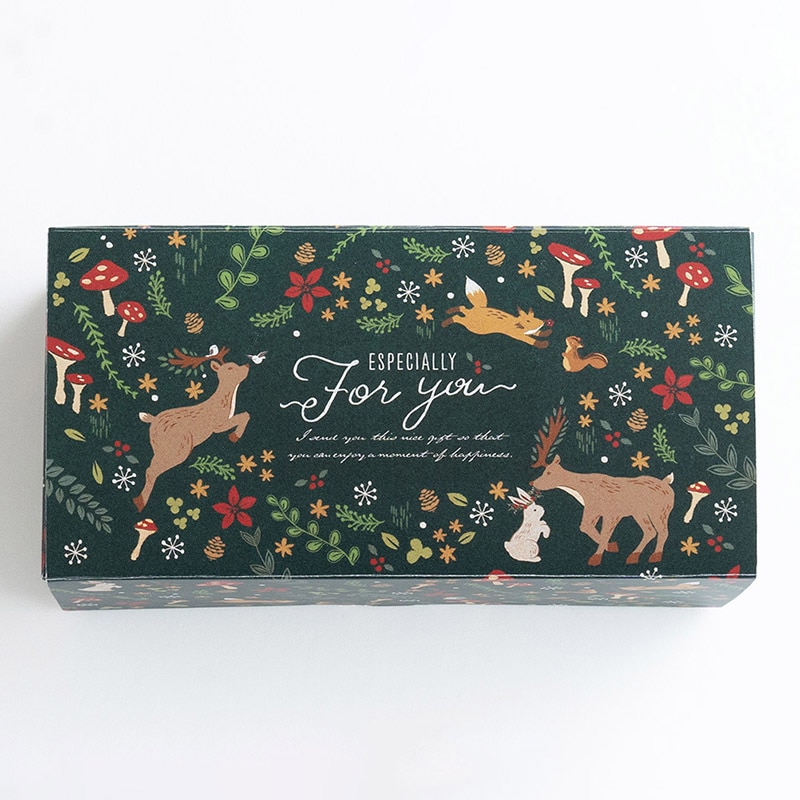 cotta ギフト箱 北欧 フォレストアニマル S 99877 10枚/束(ご注文単位50束)【直送品】