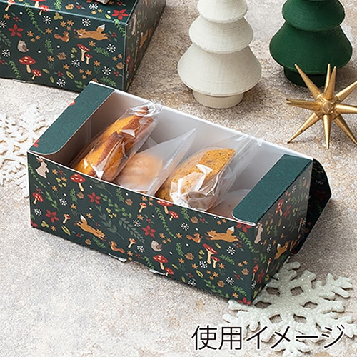 cotta ギフト箱 北欧 フォレストアニマル S 99877 10枚/束(ご注文単位50束)【直送品】