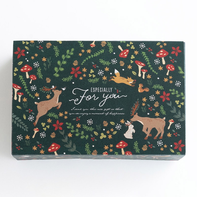 cotta ギフト箱 北欧 フォレストアニマル M 99878 10枚/束(ご注文単位20束)【直送品】