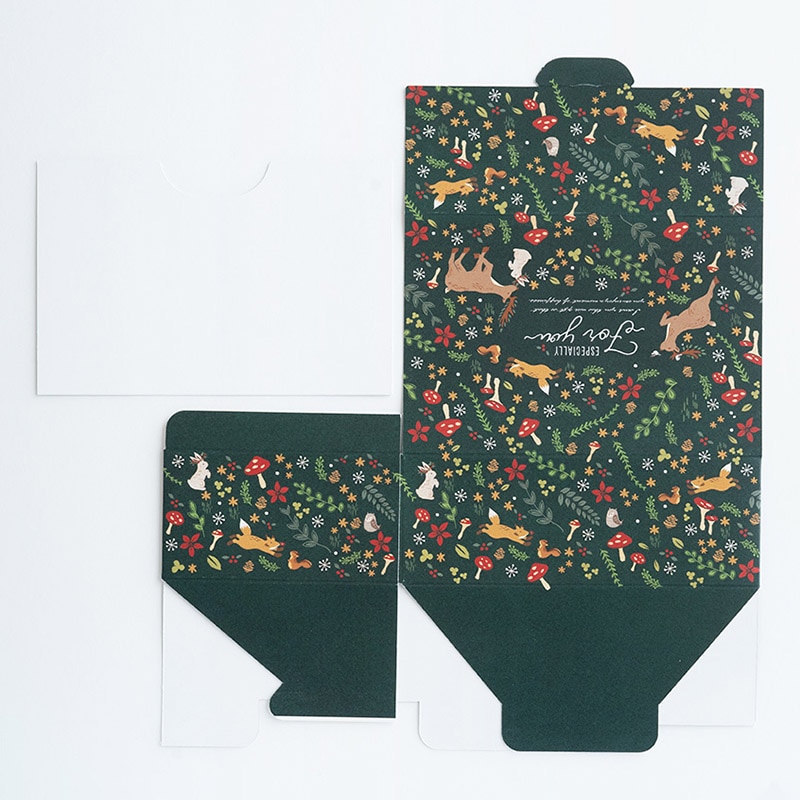 cotta ギフト箱 北欧 フォレストアニマル M 99878 10枚/束(ご注文単位20束)【直送品】