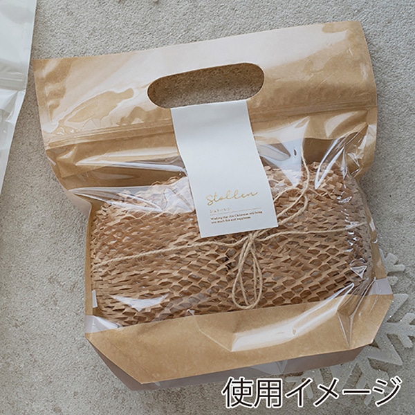 cotta シュトーレン帯シール　ホワイト 5片 99881 10枚/束（ご注文単位1束）【直送品】