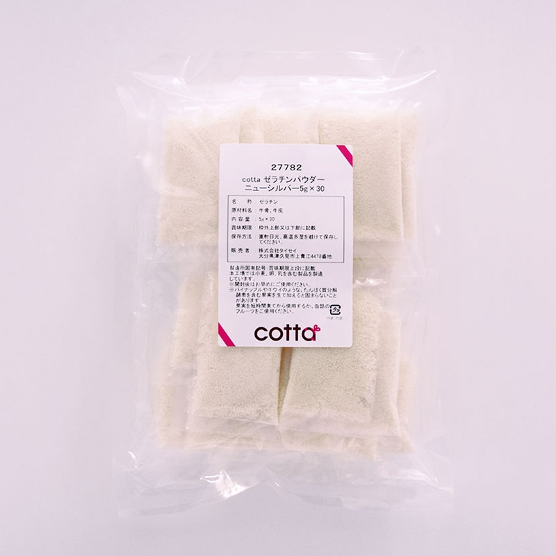 ゼラチンパウダーニューシルバー 5g×30 27782 1パック※軽(ご注文単位1パック)【直送品】