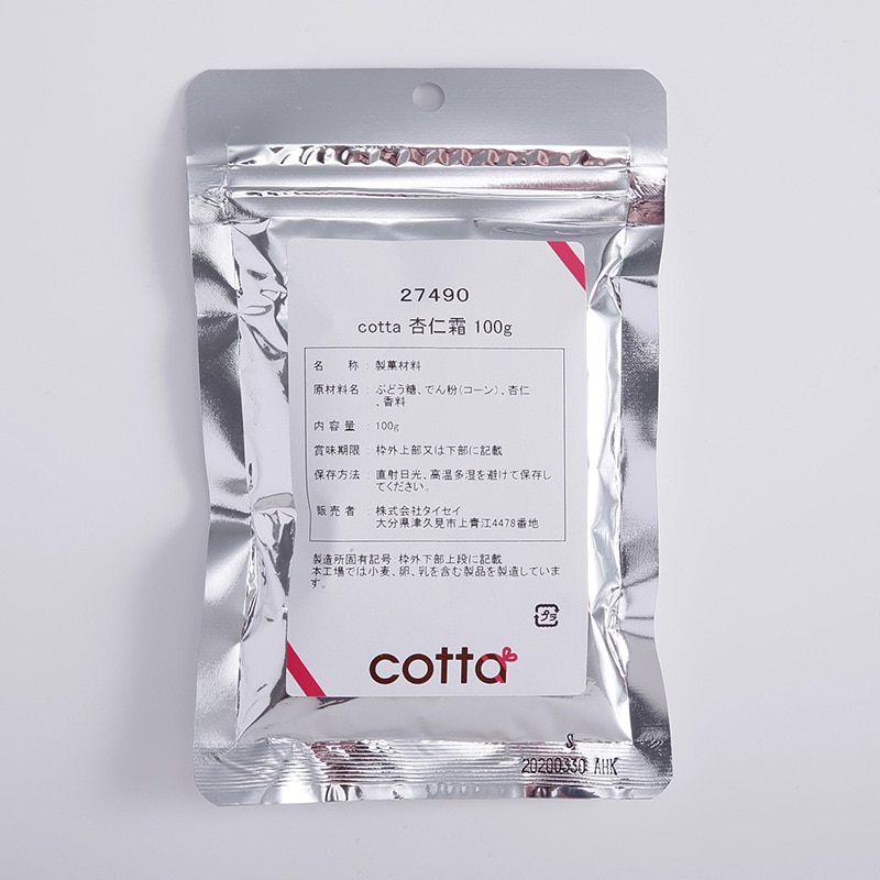 杏仁霜 100g 27490 1袋※軽（ご注文単位1袋）【直送品】