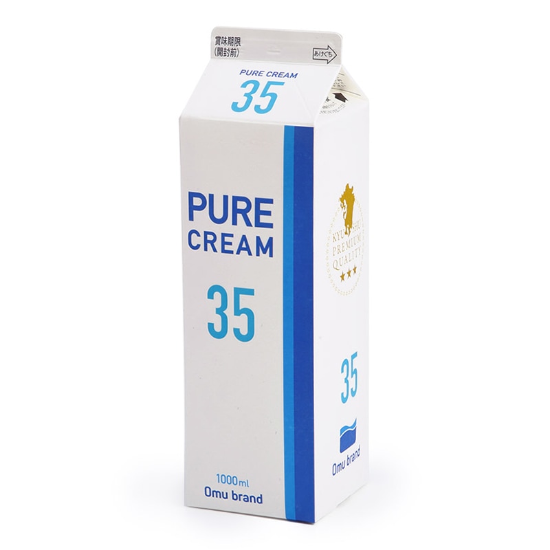 ＜冷蔵＞オーム乳業　ピュアクリーム35％ 1L 20871 1本※軽（ご注文単位1本）【直送品】