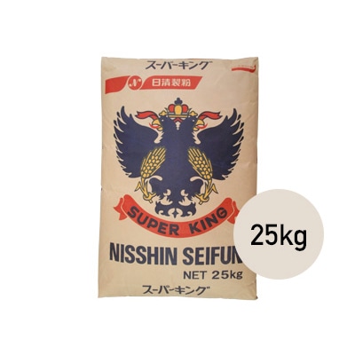 強力粉 スーパーキング 25kg 22859 1袋※軽(ご注文単位1袋)【直送品】