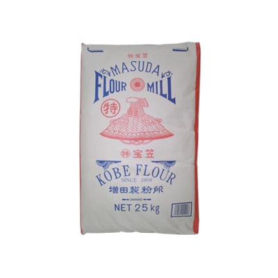 薄力粉 特宝笠 25kg 22865 1袋※軽(ご注文単位1袋)【直送品】