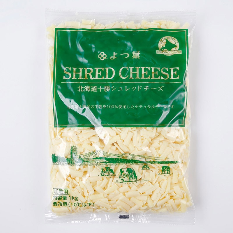 <冷蔵>よつ葉 シュレッドチーズ 1kg 24732 1袋※軽(ご注文単位1袋)【直送品】