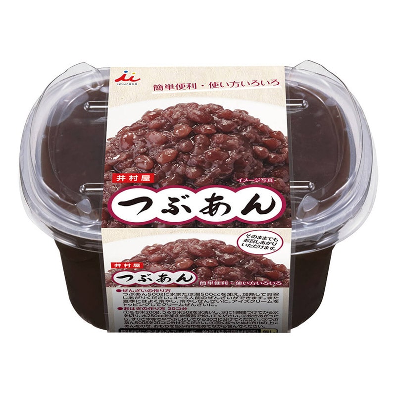 井村屋 北海道つぶあん 500g 26504 1個※軽(ご注文単位1個)【直送品】