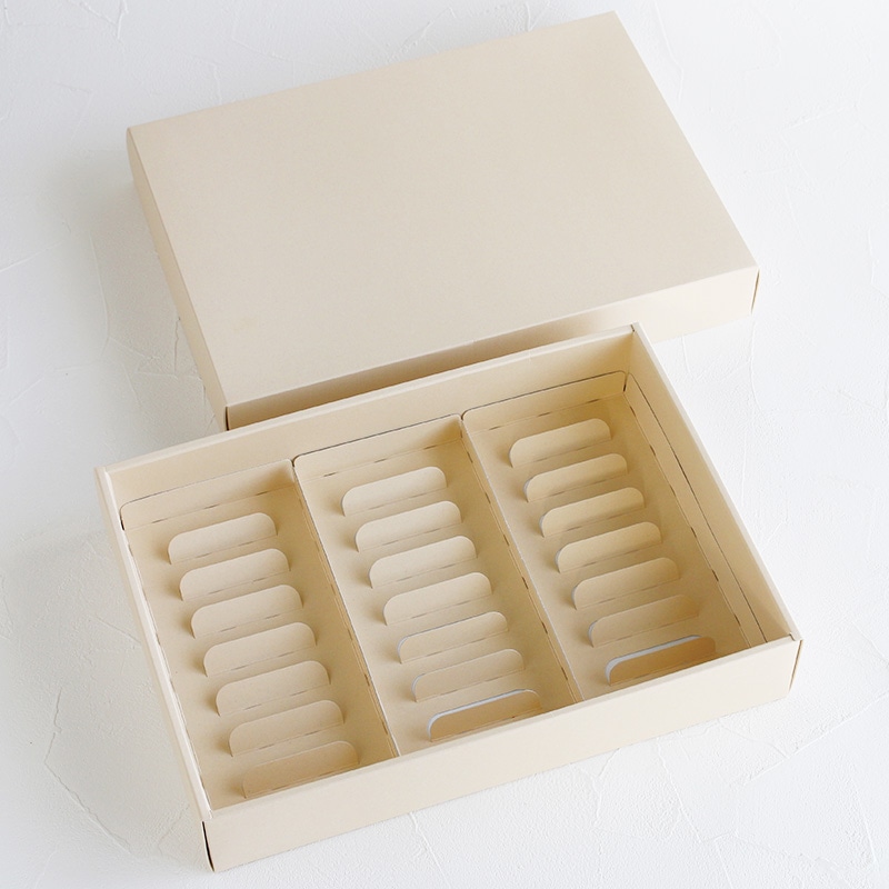 cotta 無地エコギフトBOX L 仕切付 94923 10枚/束