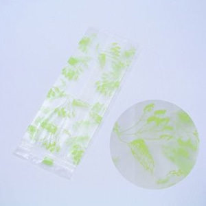 cotta 規格袋　I-6 55＋25×150mm 1066　ナチュラル　草 100枚/袋（ご注文単位1袋）【直送品】