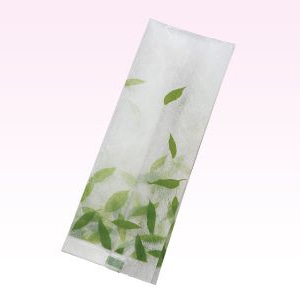 cotta 規格袋 和紙 1281 葉 緑 100枚/袋(ご注文単位1袋)【直送品】