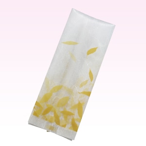 cotta 規格袋 和紙 1282 葉 黄 100枚/袋(ご注文単位1袋)【直送品】