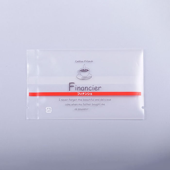 cotta 規格袋　カフェ　フィナンシェ  61665 100枚/袋（ご注文単位100袋）【直送品】