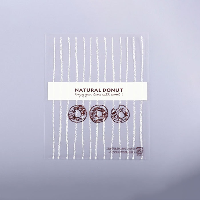 cotta 規格袋 ナチュラルドーナツ クリーム 130×160 64585 100枚/袋(ご注文単位60袋)【直送品】