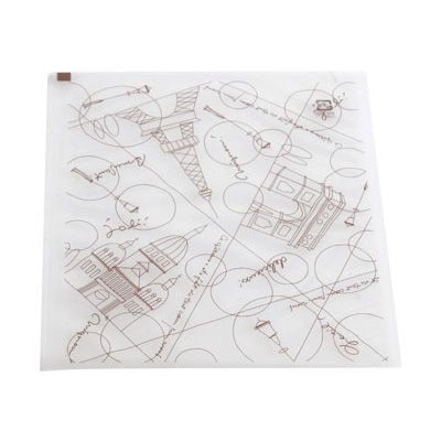 cotta 二方マットバリア袋 FH-82 大 67353 パリジャンB 100枚/束(ご注文単位1束)【直送品】