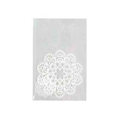 cotta OPPパック 180×260 68891　レースペーパーホワイト 100枚/束（ご注文単位1束）【直送品】