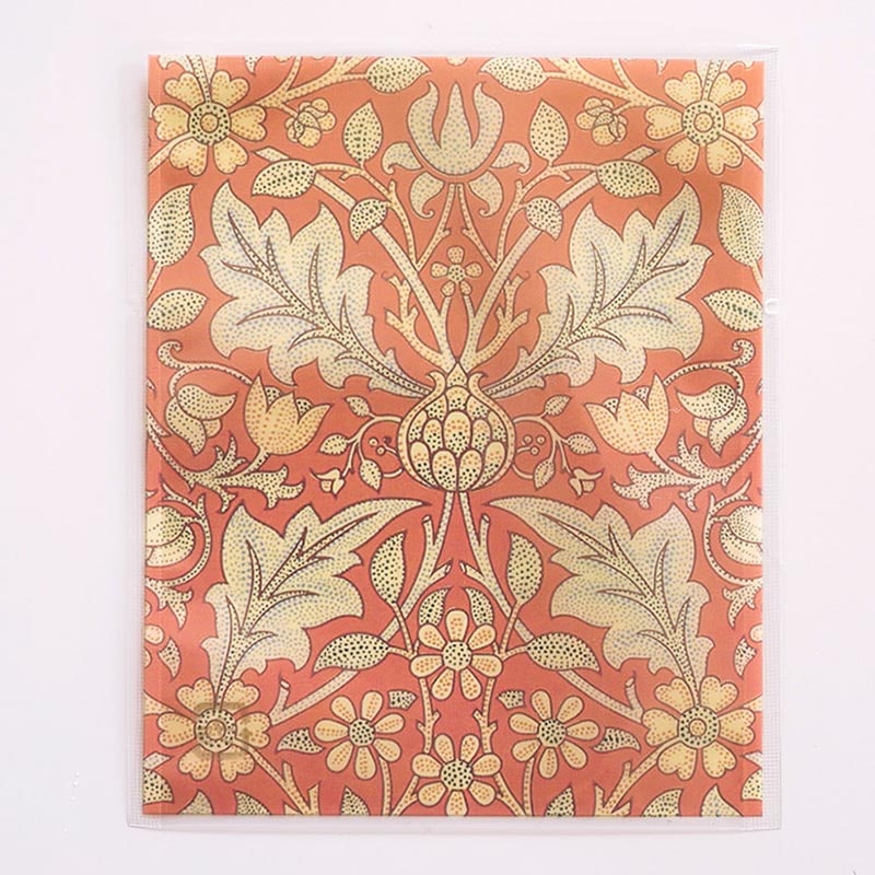 ガス袋 ウィリアム・モリス柄 三重ネット 100×120mm 98149 100枚/束(ご注文単位1束)【直送品】