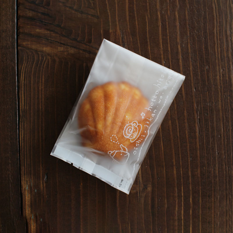 cotta ガス袋　TMバリアガゼット　マットTG-3  69997　おいしい時間　ホワイト 100枚/束（ご注文単位1束）【直送品】