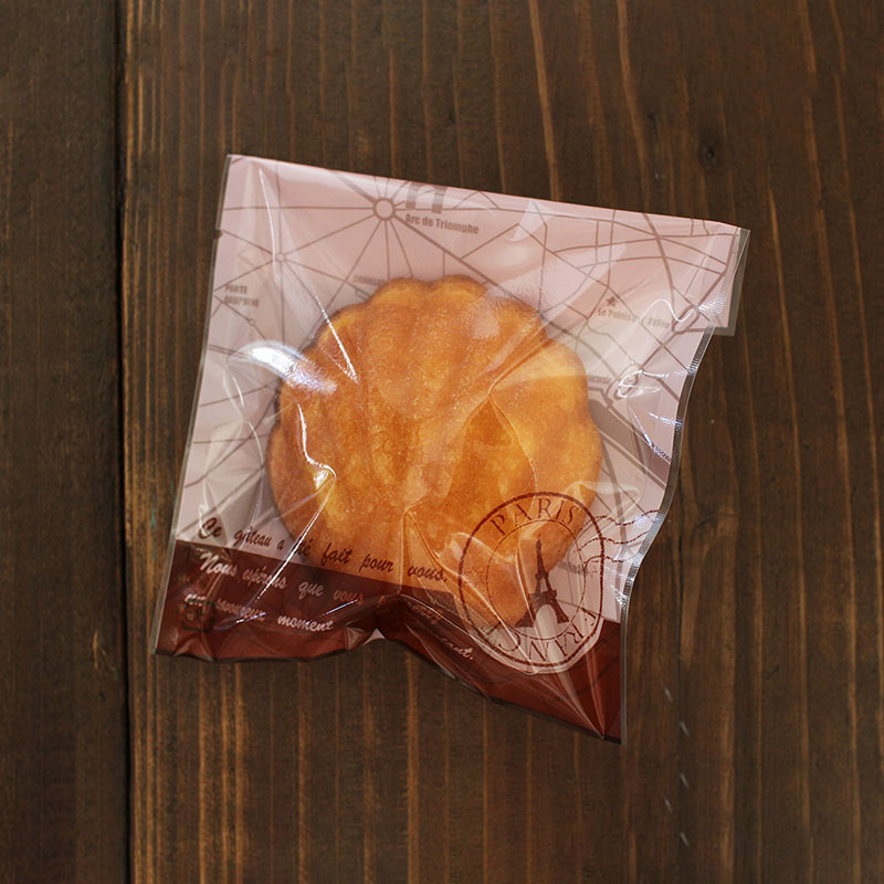 cotta 規格袋　ガトープラン 小 72081　ピンク 100枚/束（ご注文単位1束）【直送品】