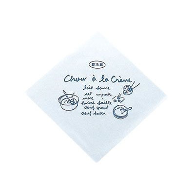 cotta シュークリーム個包装用袋  76160　シュー・透明ブルー 100枚/束（ご注文単位1束）【直送品】