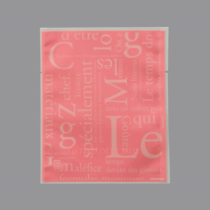 cotta ガス袋　カマスGT NO.2 79223　洋柄ピンク 100枚/束（ご注文単位1束）【直送品】