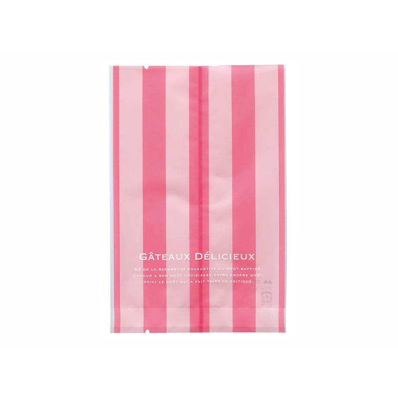 cotta 菓子袋 大 95292　リーニュ　ピンク 100枚/束（ご注文単位1束）【直送品】