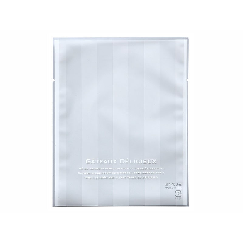 cotta 菓子袋 特大 95301 リーニュ ホワイト 100枚/束(ご注文単位1束)【直送品】