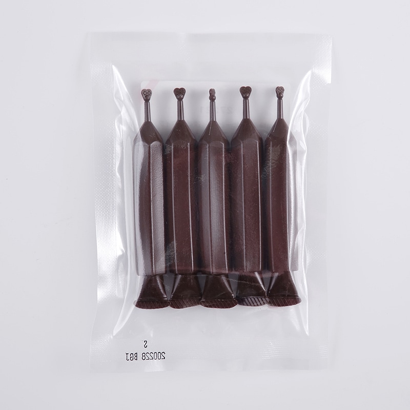 デコれーとペン 速乾性タイプ 5本入 27221 チョコ 1袋(1本12g)※軽(ご注文単位1袋)【直送品】