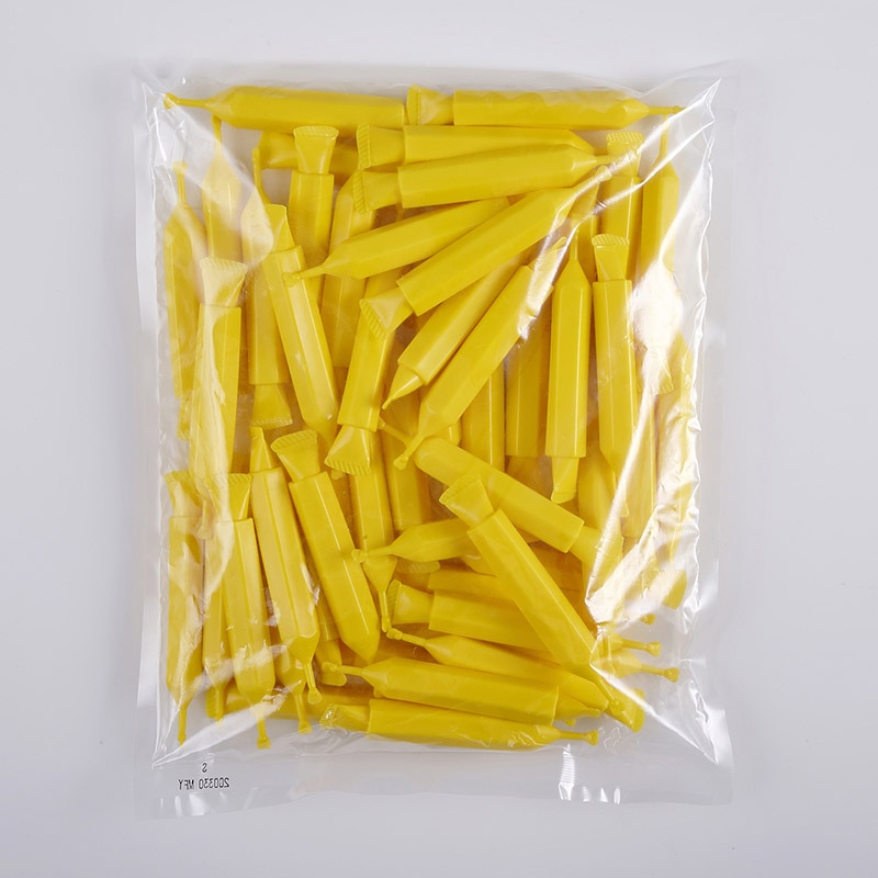 デコれーとペン　速乾性タイプ 50本 27243　イエロー 1袋(1本12g)※軽（ご注文単位1袋）【直送品】