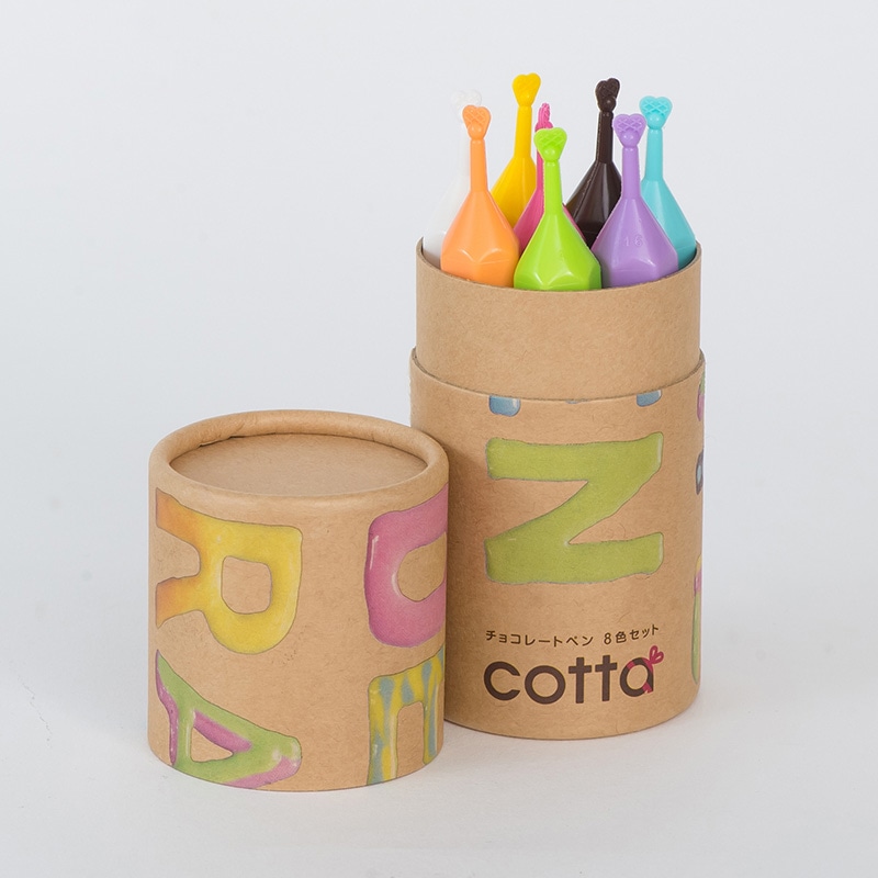 デコれーとペン 速乾性タイプ8色セット 27286 1セット※軽(ご注文単位1セット)【直送品】