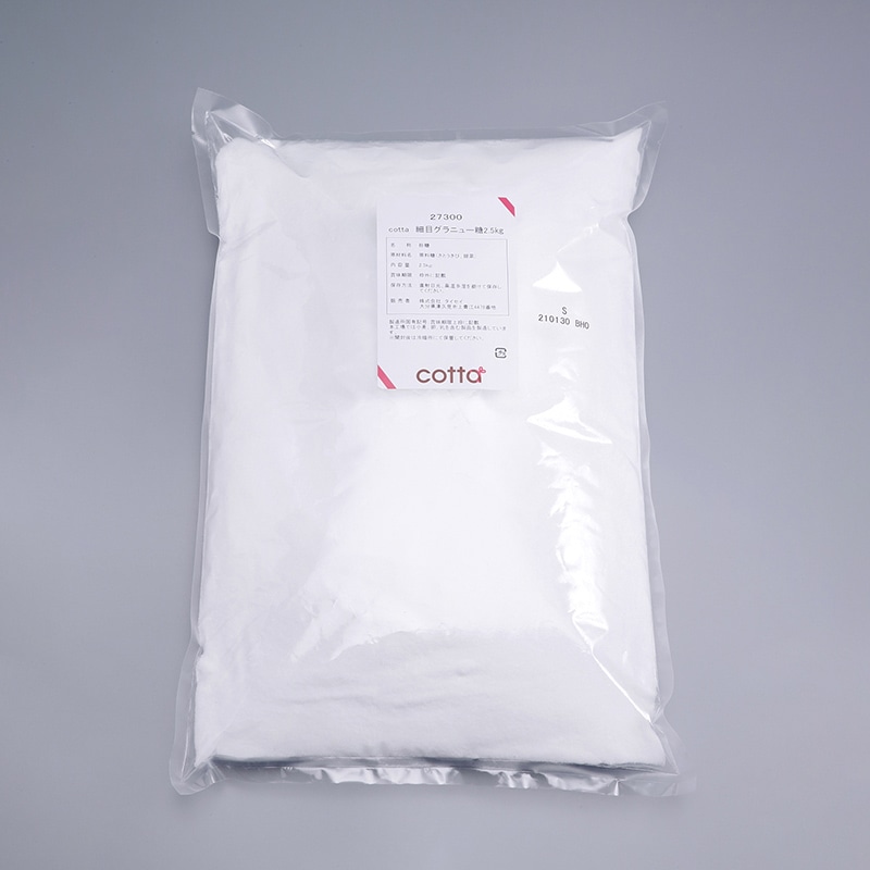 細目グラニュー糖 2.5kg 27300 1袋※軽(ご注文単位1袋)【直送品】