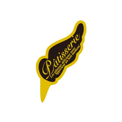 cotta ケーキピック W-3 57022 黒 100枚/袋