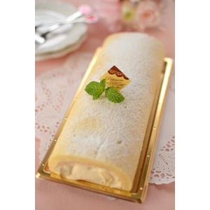 cotta ケーキピック パティスリーレース柄 65853 オレンジ 100枚/袋