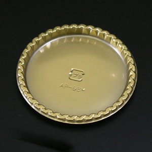 cotta ペットゴールドトレー　丸 93径 1919 100枚/袋（ご注文単位1袋）【直送品】