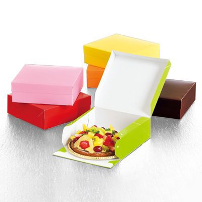 cotta ギフト箱 PCーカラー65 5号 70206 オレンジ 10枚/束(ご注文単位1束)【直送品】