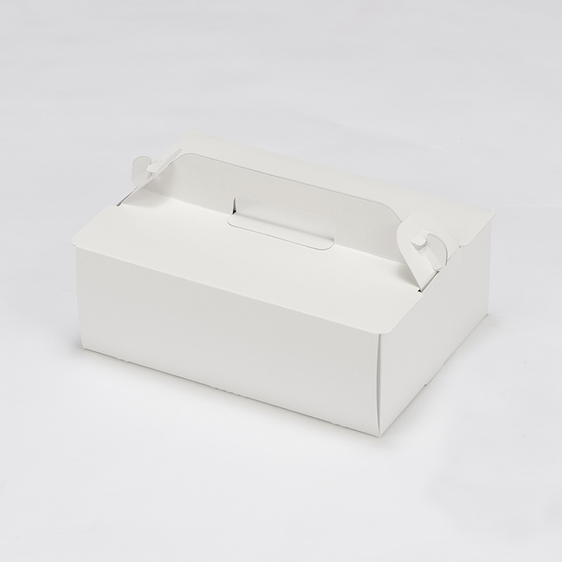 cotta ケーキ箱 手提サイドオープンNC 6×8 77703 25枚/束(ご注文単位1束)【直送品】