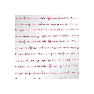 cotta 製菓資材　マットシート 150角 70968　レッド 100枚/束（ご注文単位1束）【直送品】