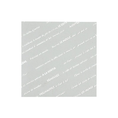 >cotta マットOPシート 150×150 68926 スペシャリテホワイト 500枚/束(ご注文単位1束)【直送品】