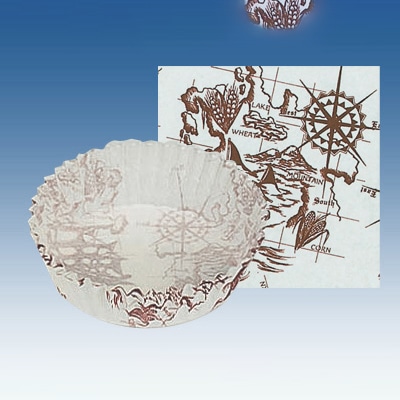 cotta ペットカップ丸型 60径 6153 帆船 300枚/束(ご注文単位1束)【直送品】