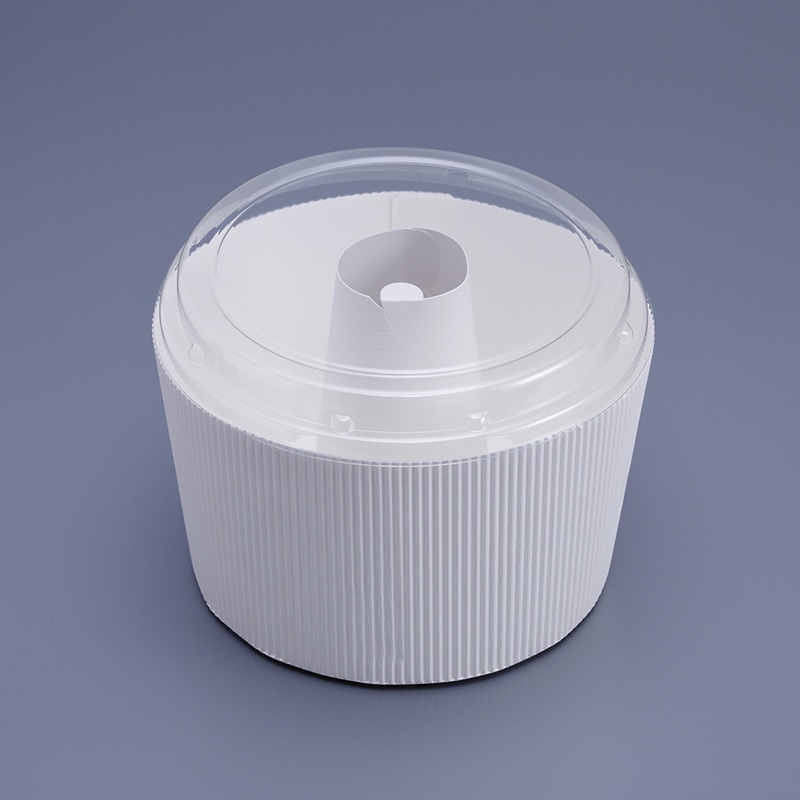 cotta シフォンカップ ペット蓋付 SC840A 6139 白無地 50組/束(ご注文単位1束)【直送品】