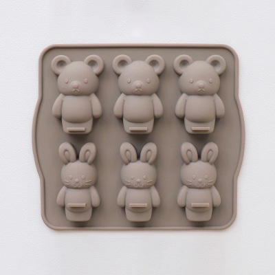 cotta シリコンモールド 92076 うさぎ&くま 1個(ご注文単位1個)【直送品】