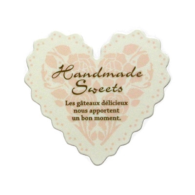 cotta ピック 70591 ハートレース柄 ピンク 100枚/袋(ご注文単位1袋)【直送品】