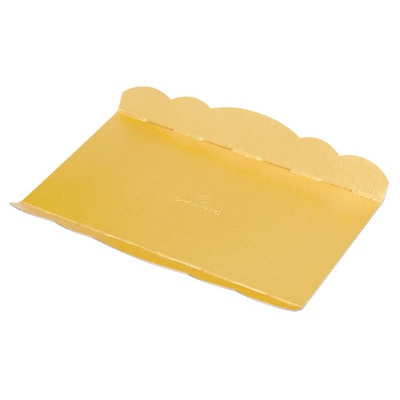 cotta 製菓資材　シャイン　ゴールドトレー 4×6用 76411 10枚/束（ご注文単位1束）【直送品】