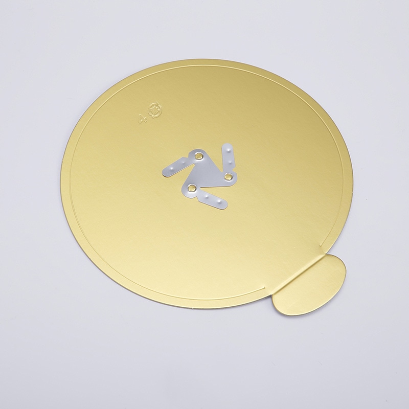 cotta 丸型金トレー 4号 57130 10枚/束（ご注文単位1束）【直送品】