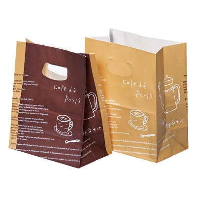 cotta スイーツ袋 小 76709　カフェ 50枚/袋（ご注文単位1袋）【直送品】