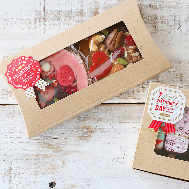 cotta バレンタインシール エンブレム 94885 10組/袋(ご注文単位1袋)【直送品】