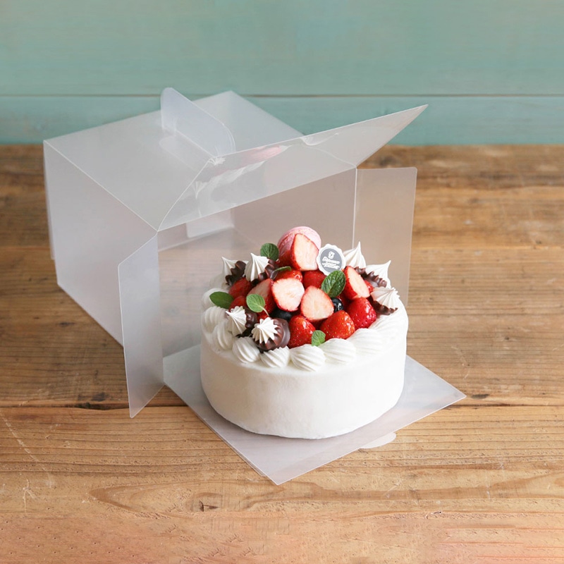 cotta くりかえし使えるケーキ箱 5号 92953 100枚/箱（ご注文単位1箱）【直送品】